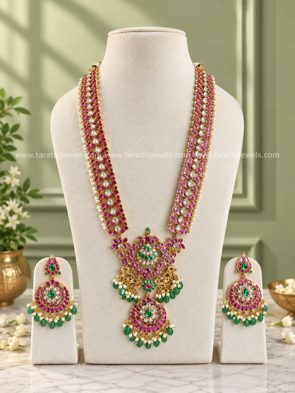 Tarathi Jadau Kundan Haaram HA460