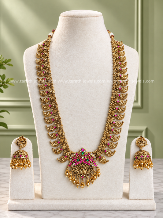 Mango with Peacock  Design Haaram HA474