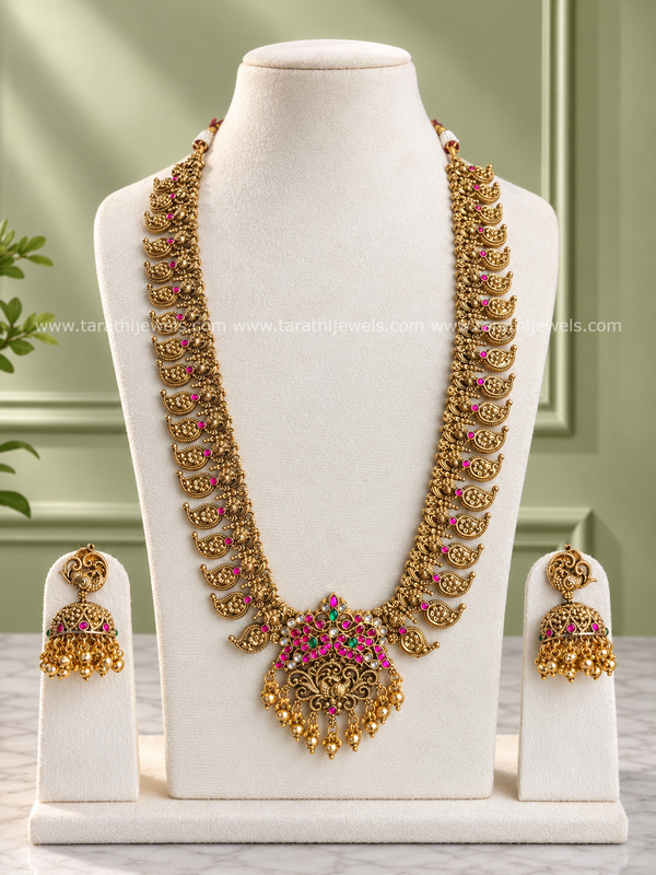 Mango with Peacock  Design Haaram HA474