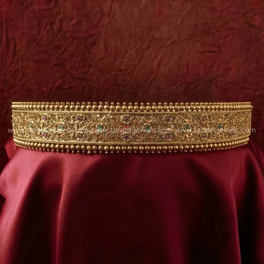 Gold Look alike Bridal Hip Belt HB47