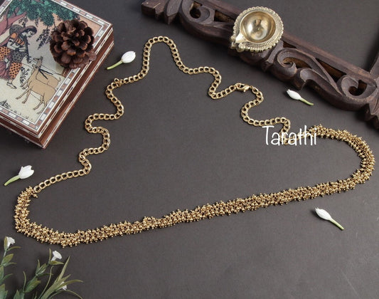 Simple Gold beads Hipbelt HB08