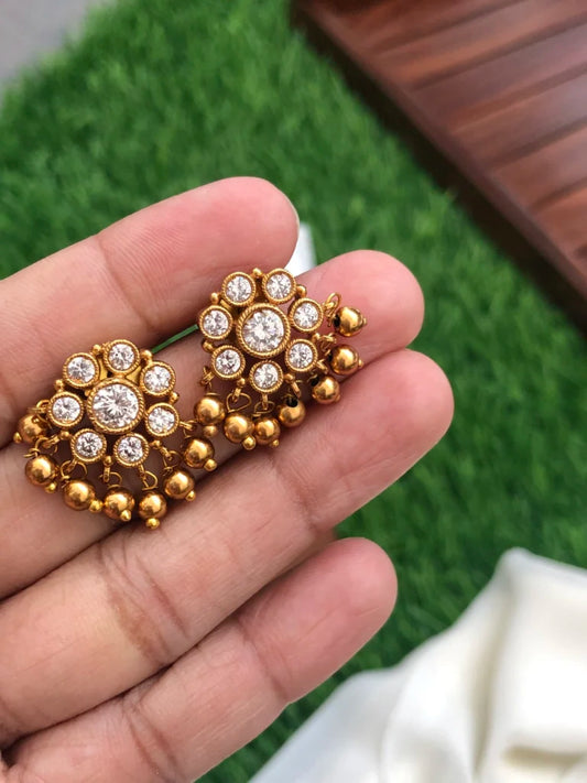 Simple White Stone Choker CH73