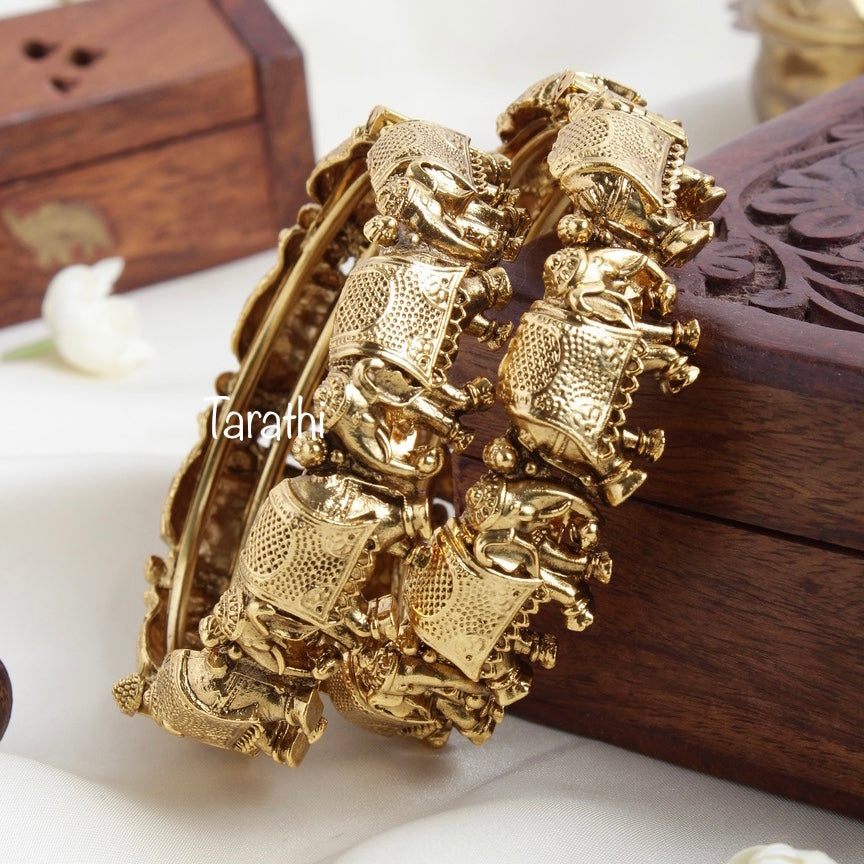 Antique Elephant Bangles BA50
