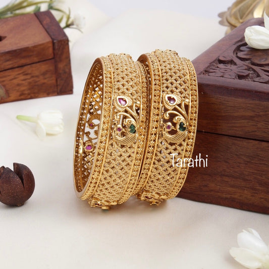 Peacock Square Bangles BA32