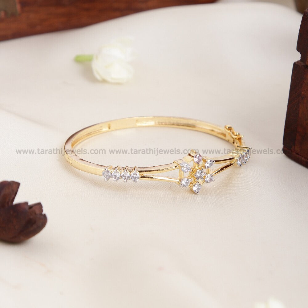 Gold Look alike Openable Kada Bangle BA96