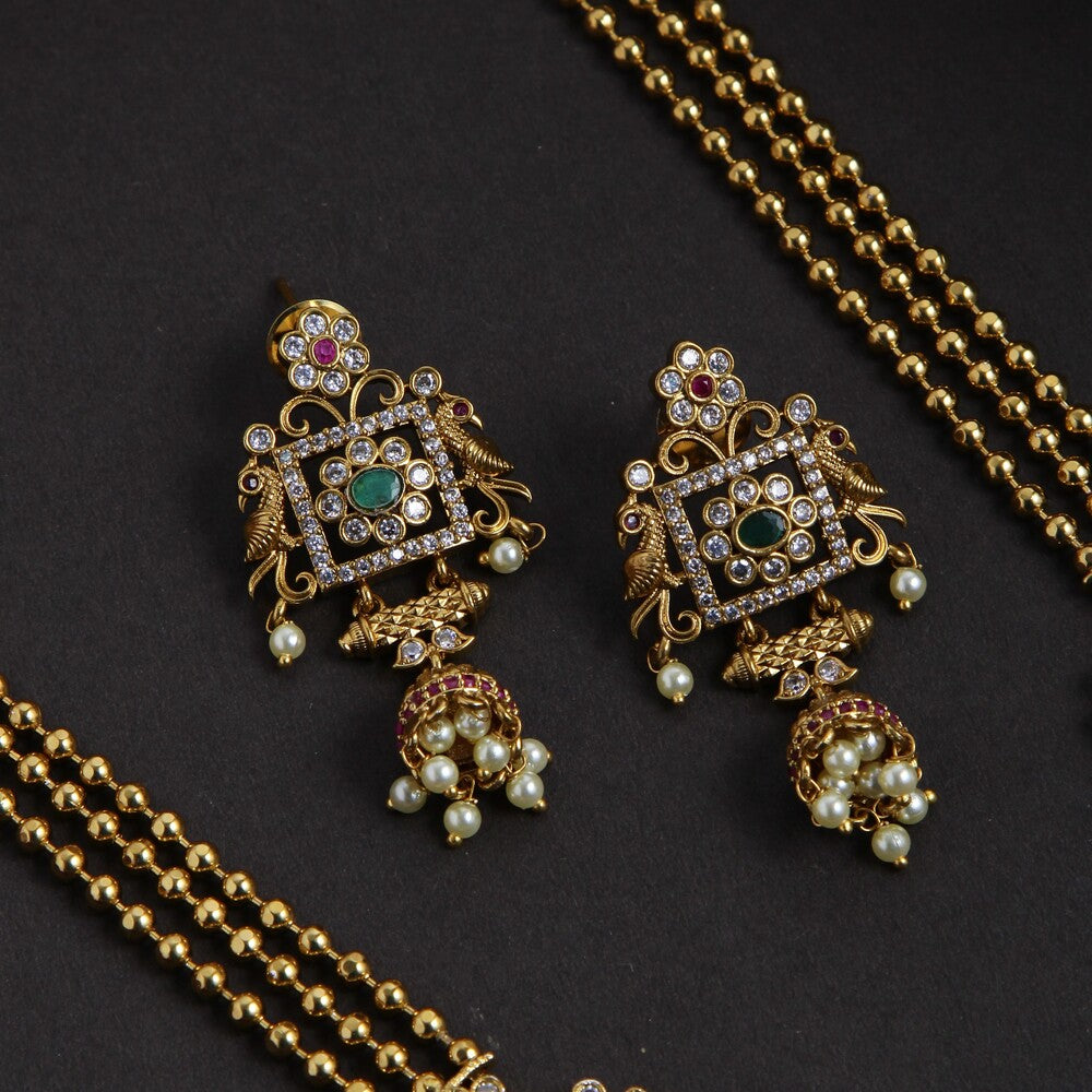 Ad stone Haaram with Jumkas HA164