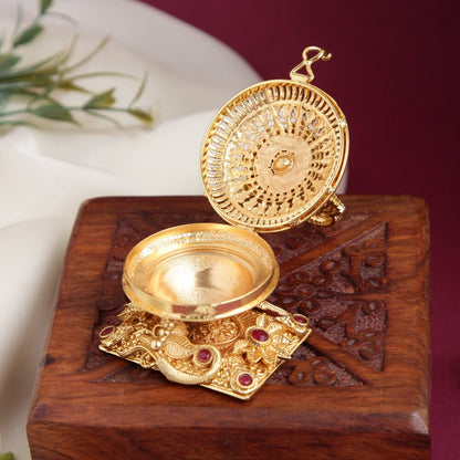 Ganesha Kumkum Box KK20