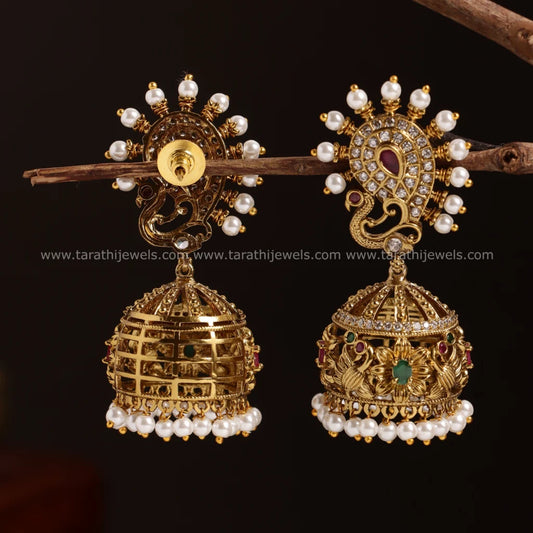 Ad Stone Peacock Jumka EA503