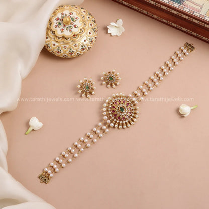 Kothai Pearl Choker CH336
