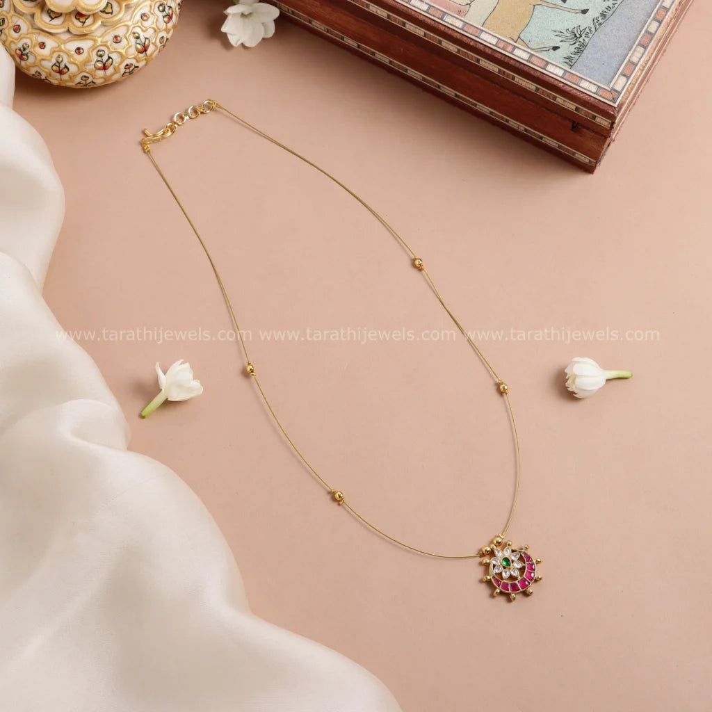 Jadau Invisible Neckpiece N497