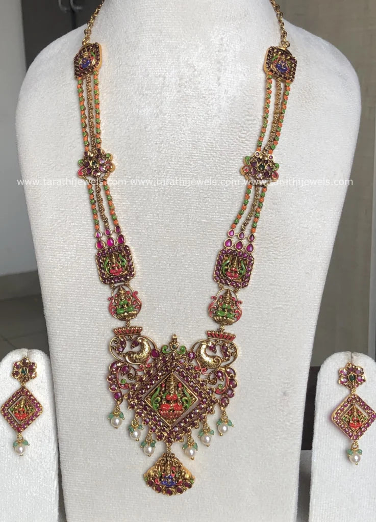 Tarathi Two in one Pendant Heritage Jewellery Haaram HA339