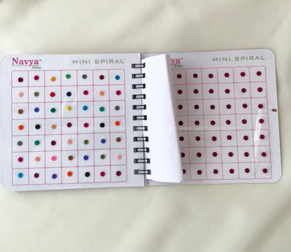 Navya Multi color Plain Bindi Book Size8 BB14