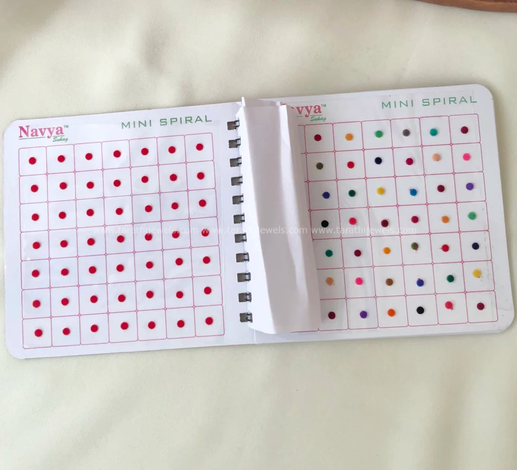 Navya Multi color Bindi Book Size9 BB15