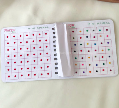 Navya Multi color Bindi Book Size9 BB15
