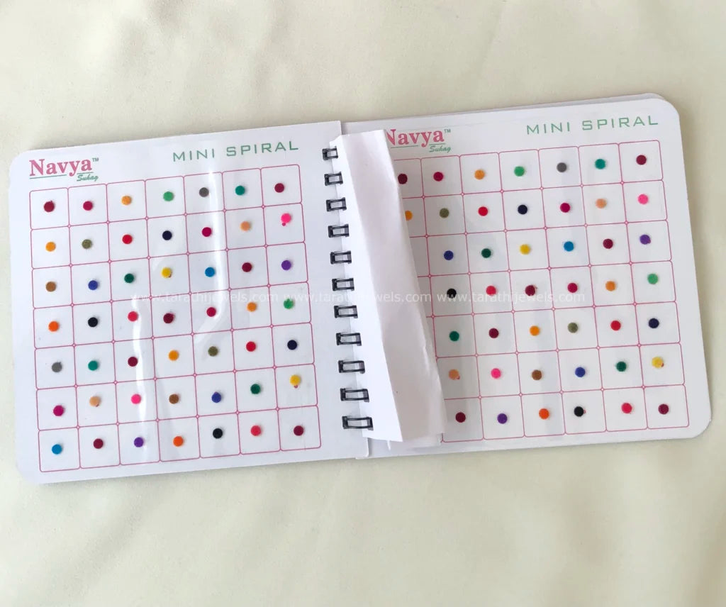 Navya Multi color Bindi Book Size9 BB15
