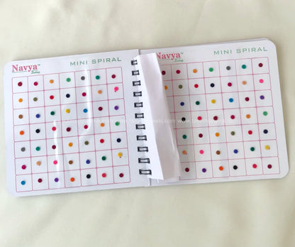Navya Multi color Bindi Book Size9 BB15
