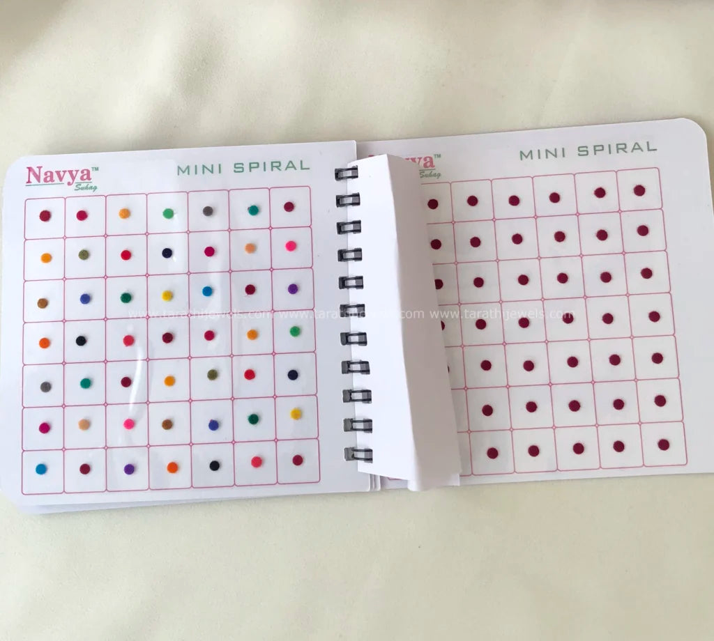 Navya Multi color Bindi Book Size9 BB15