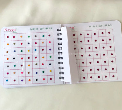 Navya Multi color Bindi Book Size9 BB15