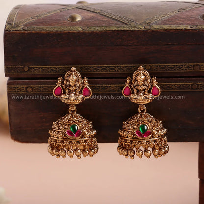 Tejasvi Antique Lakshmi Necklace N706