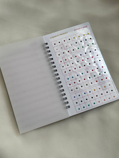 Navya Multi color Bindi Book Size11 BB17