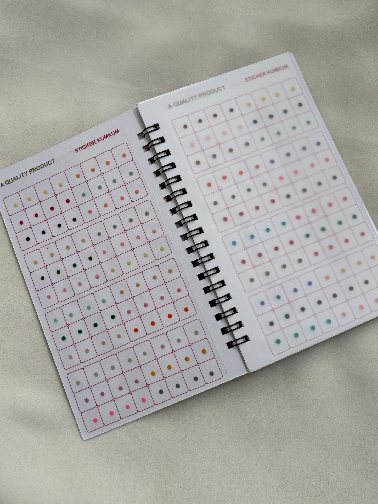 Navya Multi color Bindi Book Size11 BB17