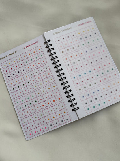 Navya Multi color Bindi Book Size11 BB17