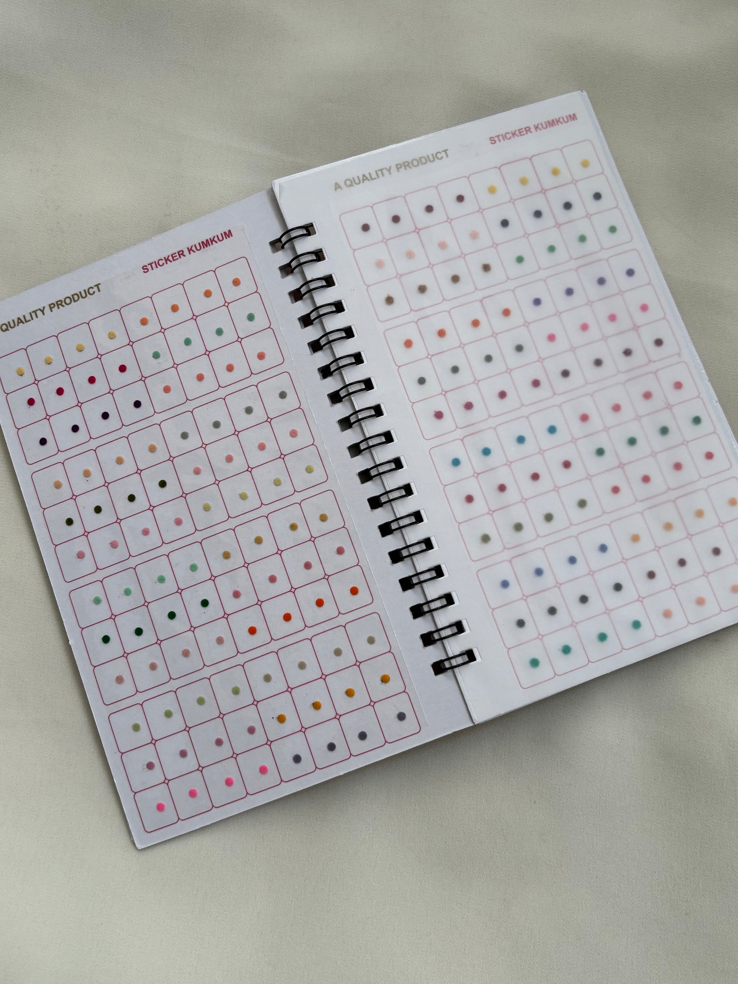 Navya Multi color Bindi Book Size11 BB17