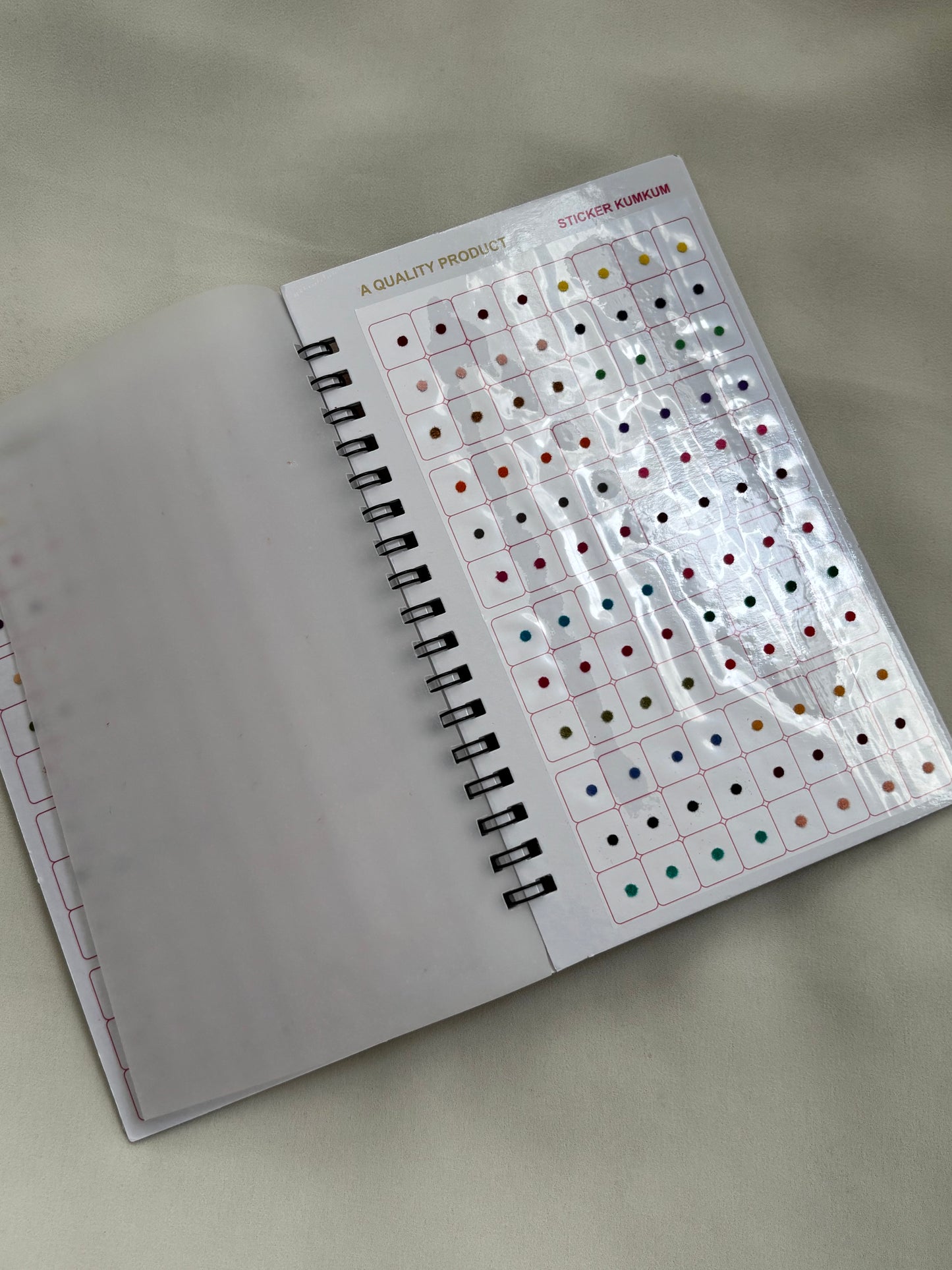 Navya Multi color Bindi Book Size11 BB17