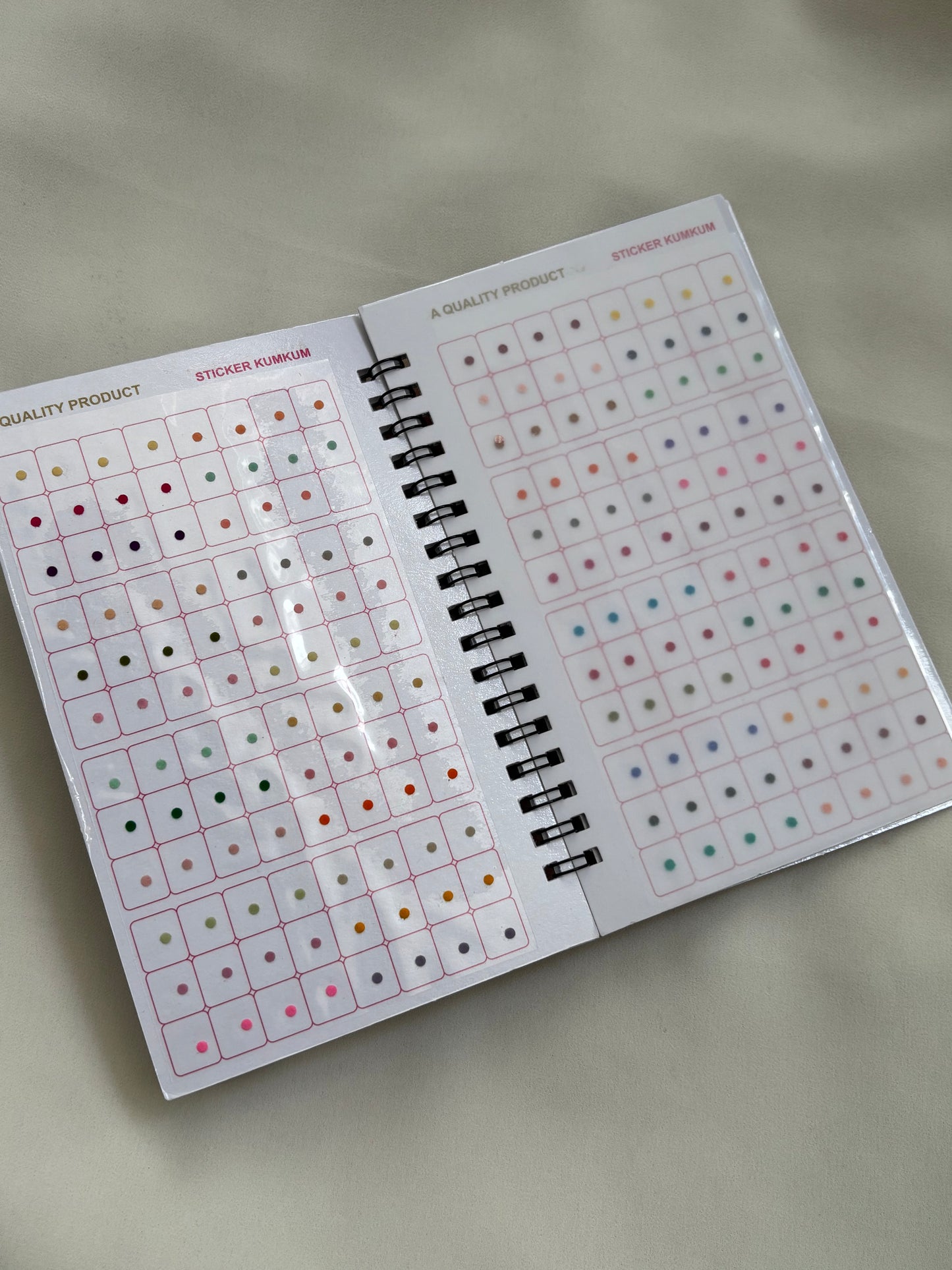 Navya Multi color Bindi Book Size11 BB17