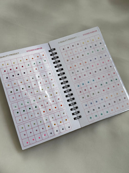 Navya Multi color Bindi Book Size11 BB17