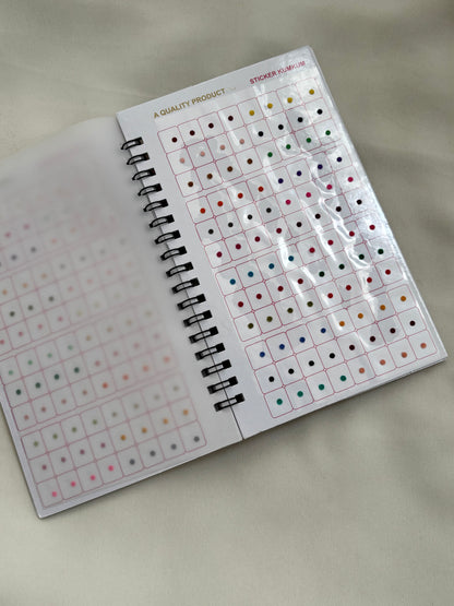 Navya Multi color Bindi Book Size11 BB17