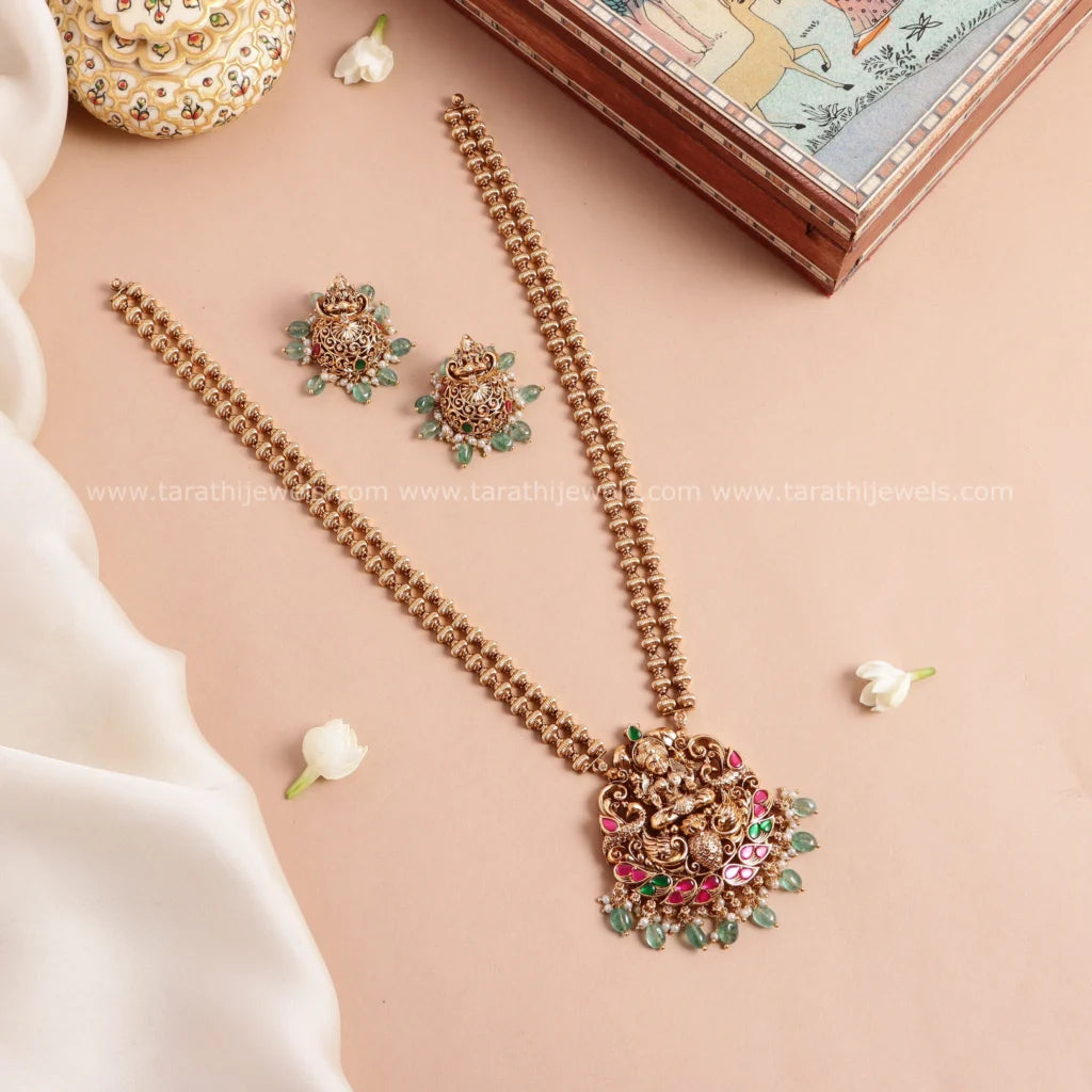 Ahalya Antique Lakshmi Haaram HA295
