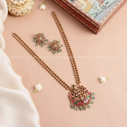 Ahalya Antique Lakshmi Haaram HA295