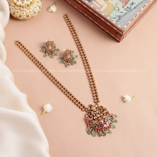 Ahalya Antique Lakshmi Haaram HA295