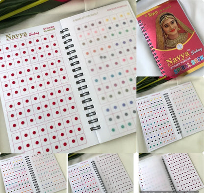 Navya Multi color Bindi Book Size08 BB12