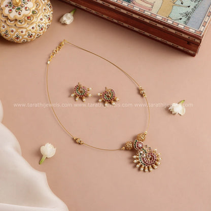 Dhanusha Invisible Necklace N704