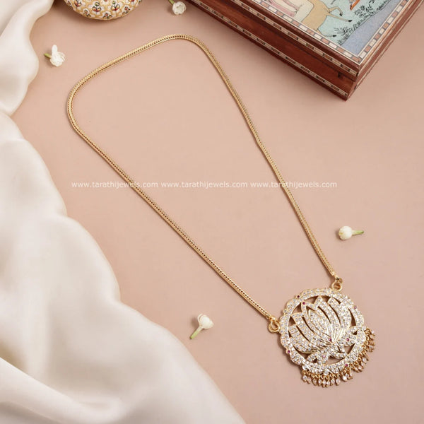 Traditional Lotus Pendant Chain HA344