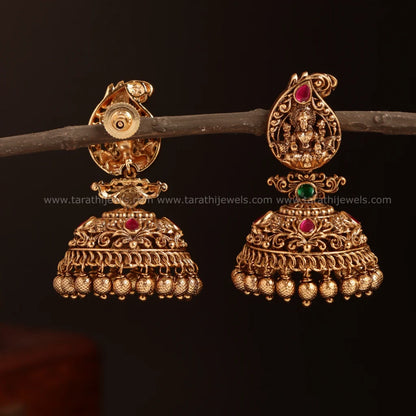 Antique Lakshmi Kemp Jumka EA565