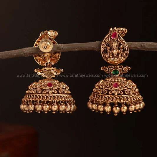 Antique Lakshmi Kemp Jumka EA565
