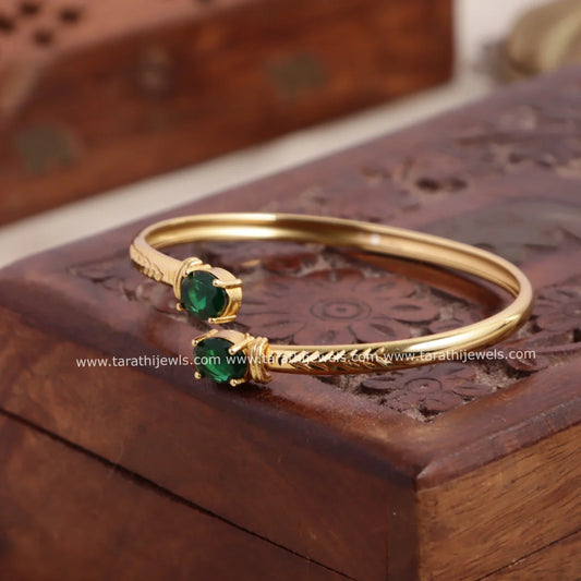 Gold Look alike Openable Kada Bangle BA152