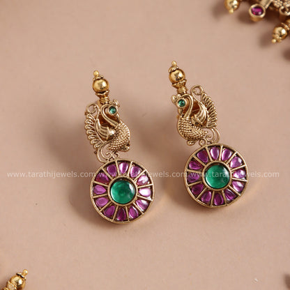 Tarathi Jadau Kundan Necklace