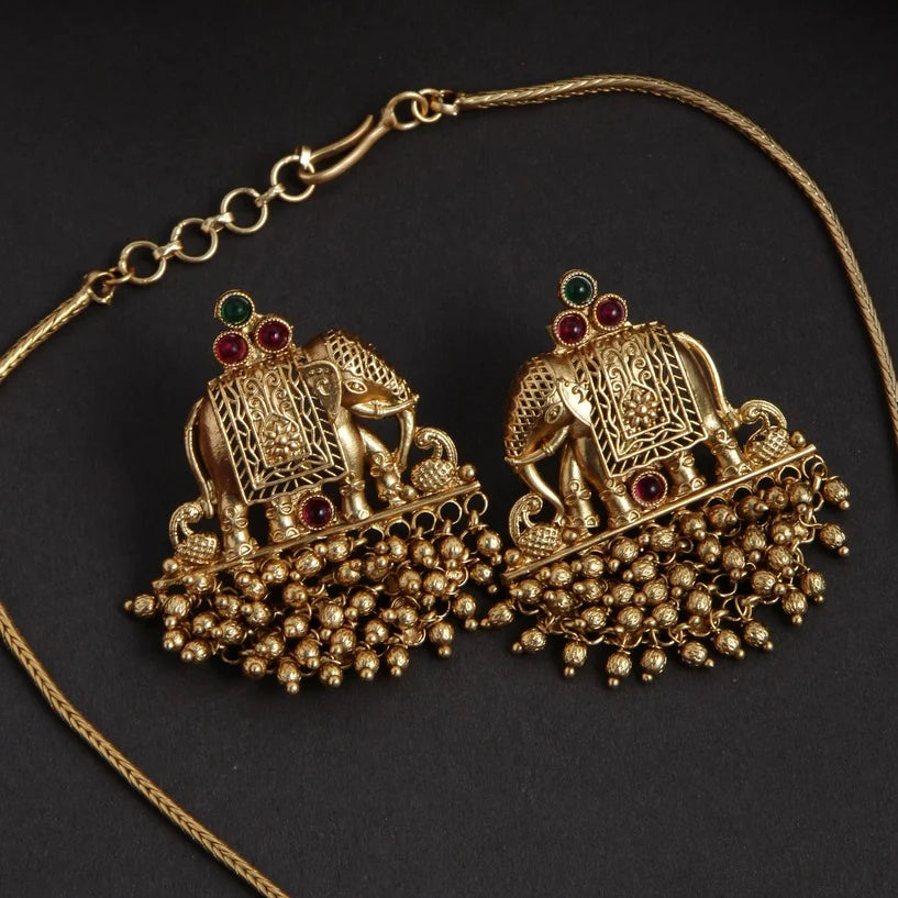 Amazing elephant Necklace N309