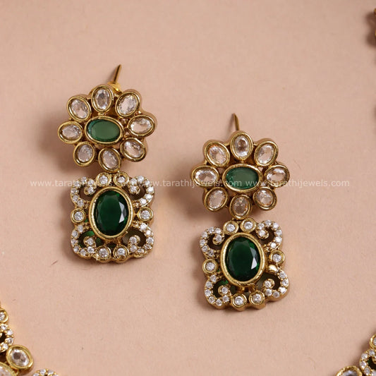 Jessy Green Stone Choker CH325