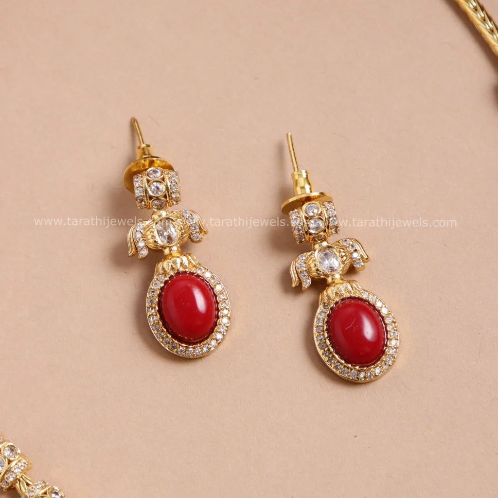 Coral Necklace N675