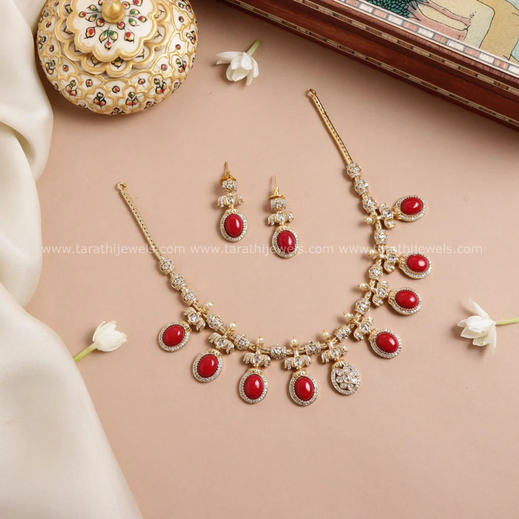 Coral Necklace N675