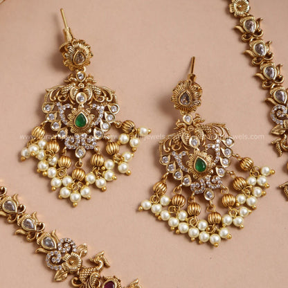 Amazing Peacock Necklace N671