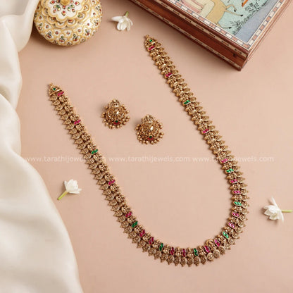 Amazing Lakshmi With Coin Haaram HA270