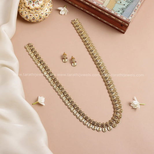 Amazing Lakshmi With Coin Haaram HA272