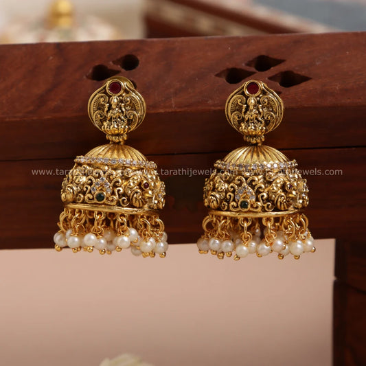 Amazing Lakshmi With Peacock Necklace N660