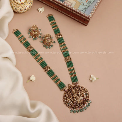 Grand Premium Green Beads Haaram HA265